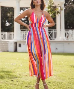 CUPSHE Myla Plunge Adjustable Straps Slip Dress Dresses