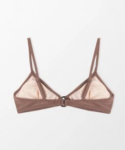 CUPSHE Golden Lurex Spliced Ring Bralette Bikini Top Swimwear BOGO 40% OFF