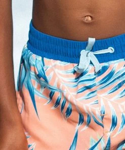 CUPSHE Swimwear UP TO 70% OFF Fronds Forever Boys’ Adjustable Volley Shorts