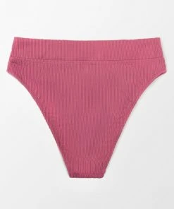 CUPSHE Carson Rib High Waisted Bikini Bottom