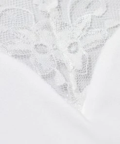 CUPSHE Antonella Contrast Lace Sleeveless Vest Top