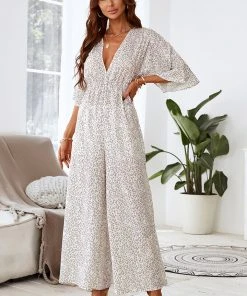 CUPSHE Calliope Wide Leg Loose Slight Jumpsuit