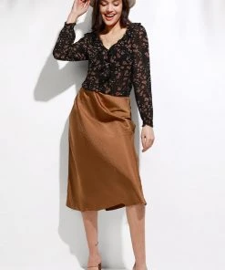 CUPSHE Jakayla Ditsy V-neck Bodysuit