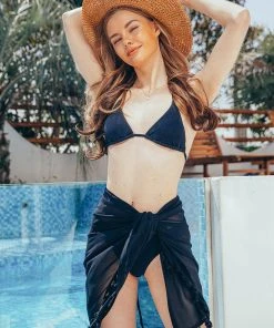 CUPSHE Beach Dresses Debra Fringe Tie Waist Sarong