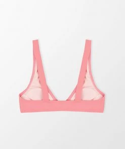 CUPSHE Wild Romance Solid Knotted Bikini Top Bikinis