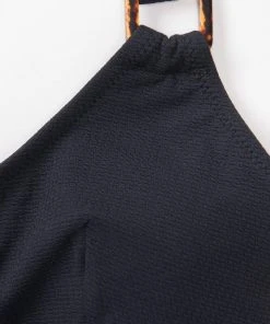 CUPSHE Penny Black Tank Low Waisted Black Bikini Swimwear UP TO 70% OFF