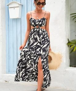 CUPSHE Aila Backless A-shape Slip Dress