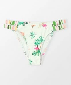 CUPSHE Palm Beach Strappy Hipster Bottom