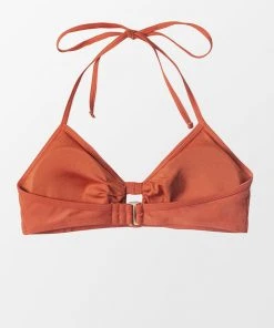 CUPSHE Meaghan Knot Halter Bikini Top Bikinis