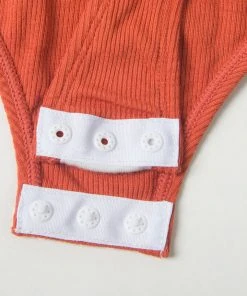 CUPSHE Carina Rib Twist Front Bodysuit