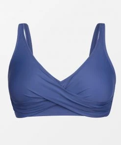 CUPSHE Santorini Solid Wrap Front Bralette Plus Size Bikini Top Swimwear BOGO 40% OFF