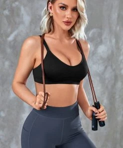 CUPSHE Blythe U-neck Backless Sports Bra