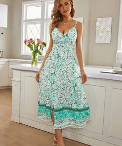 CUPSHE Retro Pull Over Thin Straps Tie A-Shape Dress Dresses