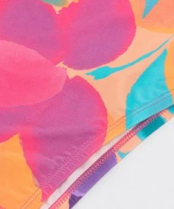 CUPSHE Swimwear UP TO 70% OFF Lush Garden Ruffled High Waist Tummy Control Plus Size Bikini