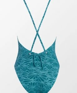 CUPSHE Flourishing Floral Plunge One Piece Swimsuit