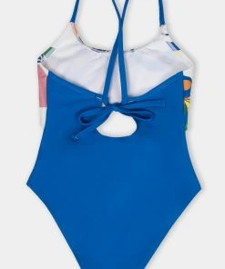 CUPSHE Girls' Swirlwind Cutout One Piece Swimsuit