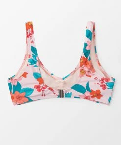 CUPSHE Swimwear BOGO 40% OFF Emerie Floral Twist Bikini Top