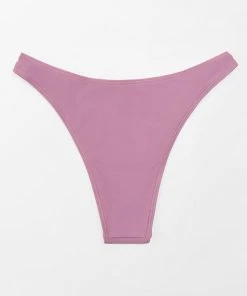 CUPSHE Shangrila Solids Ultra Cheeky Hipster Bikini Bottom Bikinis