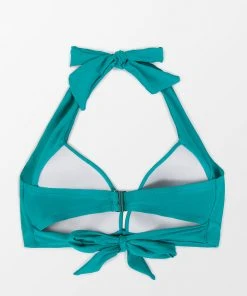 CUPSHE Swimwear UP TO 70% OFF Chaya Halter Back Tie Plus Size Bikini Top