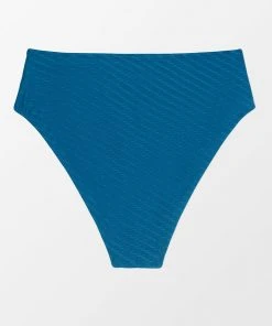 CUPSHE Tayler Textured High Waisted Bikini Bottom