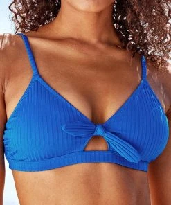 CUPSHE Charlee Blue Paisley Knotted Bikini Swimwear UP TO 70% OFF