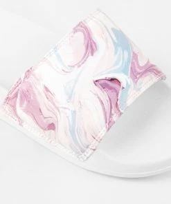 CUPSHE Baker Beach White Open Toe Slippers