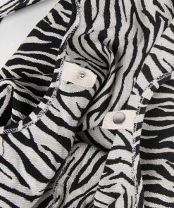 CUPSHE Accs & Clothing Anneliese Cotton Zebra Shoulder Bag