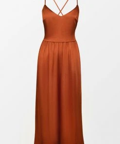 CUPSHE Kayli Backless Elastic Waist A-Shape Dresses