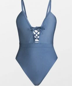 CUPSHE Wild Romance Lace Up Paneled One Piece Swimsuit One Pieces