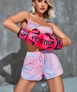 CUPSHE Cotton Candy Tie Dye Short Sweatpants