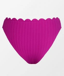 CUPSHE Swimwear UP TO 70% OFF Breezy Rib Scalloped Hipster Bikini Bottom