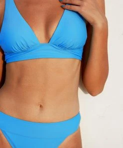 CUPSHE Swimwear BOGO 40% OFF Paluma Falls Triangle Tall Tri Bikini Set