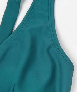 CUPSHE Grace Bay Ruffled Tankini And High Waist Bikini Set