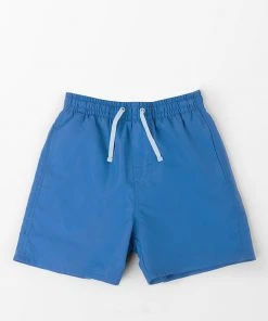 CUPSHE Atlantic Blue Boys’ Adjustable Volley Shorts Swimwear UP TO 70% OFF
