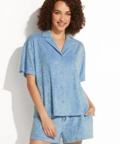 CUPSHE Lyanna Front Open Shirt Collar Top