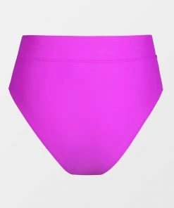 CUPSHE Omniscient Banded High Waist Tummy Control Plus Bikini Bottom