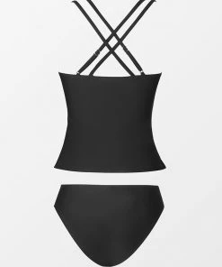 CUPSHE Swimwear BOGO 40% OFF The Wizard Of Oz Black V Neck Tankini And Hipster Set