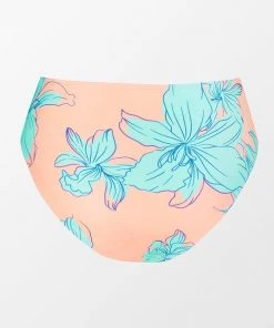 CUPSHE Blooming Flowers Classic High Waist Bikini Bottom