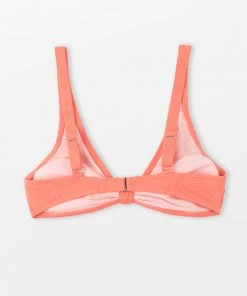 CUPSHE Summer Dreaming Jacquard Faux Bunny Tie Bralette Bikini Top