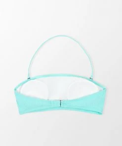 CUPSHE Arizona Road Trip Back Hook Solid Bikini Top