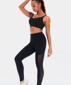 CUPSHE Accs & Clothing Key West Contrast Mesh Sports Activewear Set
