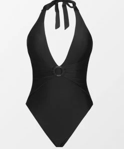 CUPSHE Wild Romance Deep V Neck Belted One Piece Swimsuit One Pieces