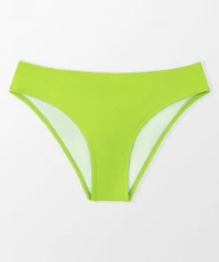 CUPSHE Sunbeam Classic Leg Standard Rise Hipster Bikini Bottom
