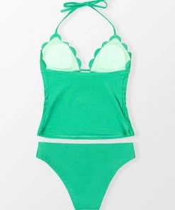 CUPSHE Street Art Hipster Strappy Bikini Set