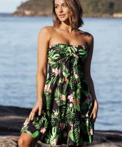 CUPSHE Dresses Lilac Dreams Smocking Off-shoulder Dress