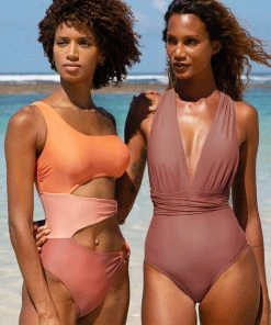 CUPSHE Emerald Ruched Plunging One Piece Swimsuit