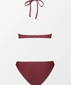 CUPSHE Bikinis Wild Ronarce Halter Hipster Bikini Set