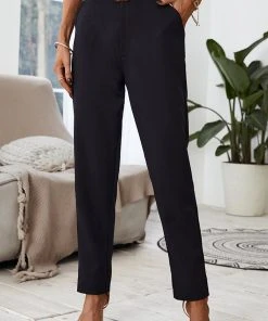 CUPSHE Accs & Clothing Jazmine Belted Straight Pant