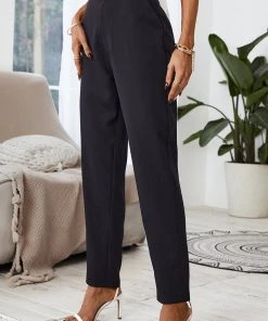 CUPSHE Accs & Clothing Jazmine Belted Straight Pant
