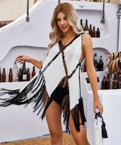 CUPSHE Aguas Blancas V-neck Cover-up Dress